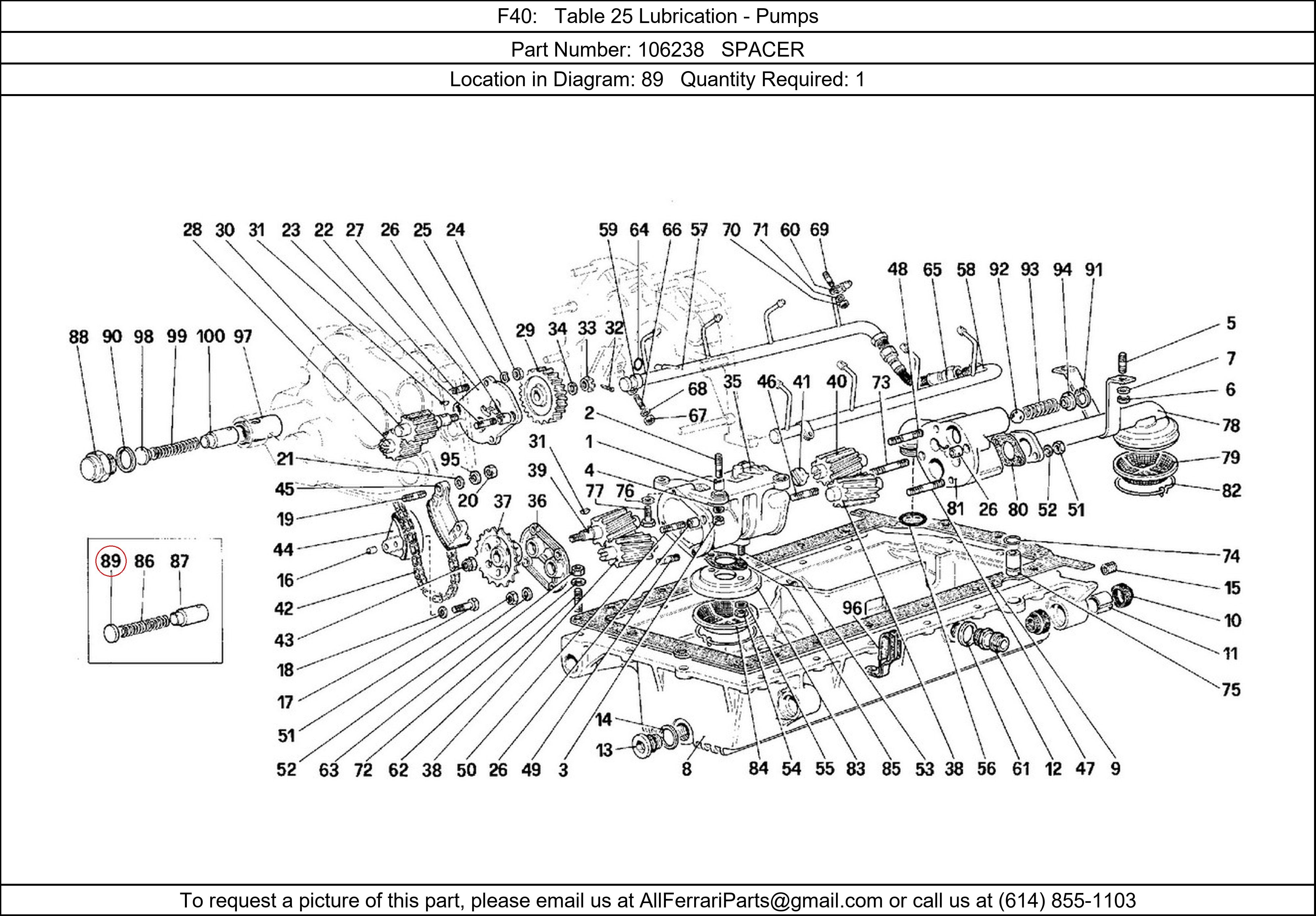 Ferrari Part 106238