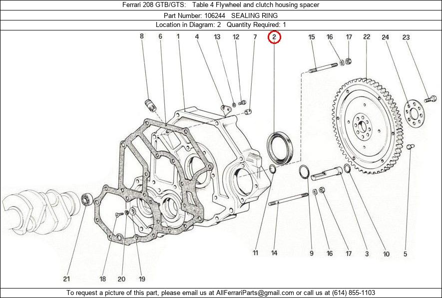 Ferrari Part 106244