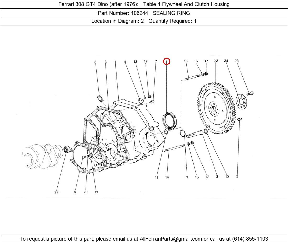 Ferrari Part 106244