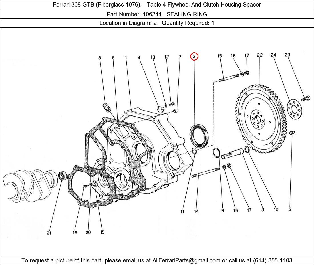 Ferrari Part 106244