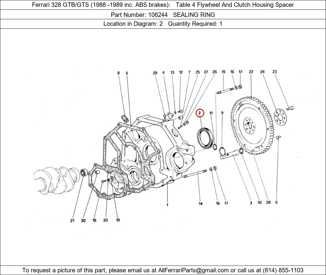 Ferrari Part 106244