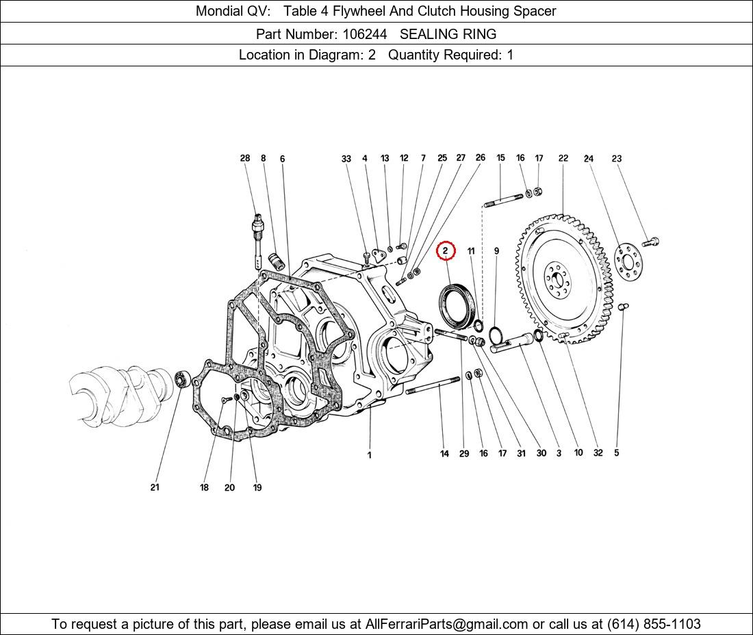 Ferrari Part 106244