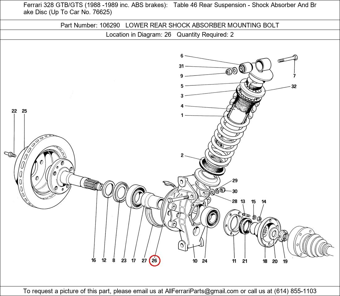 Ferrari Part 106290