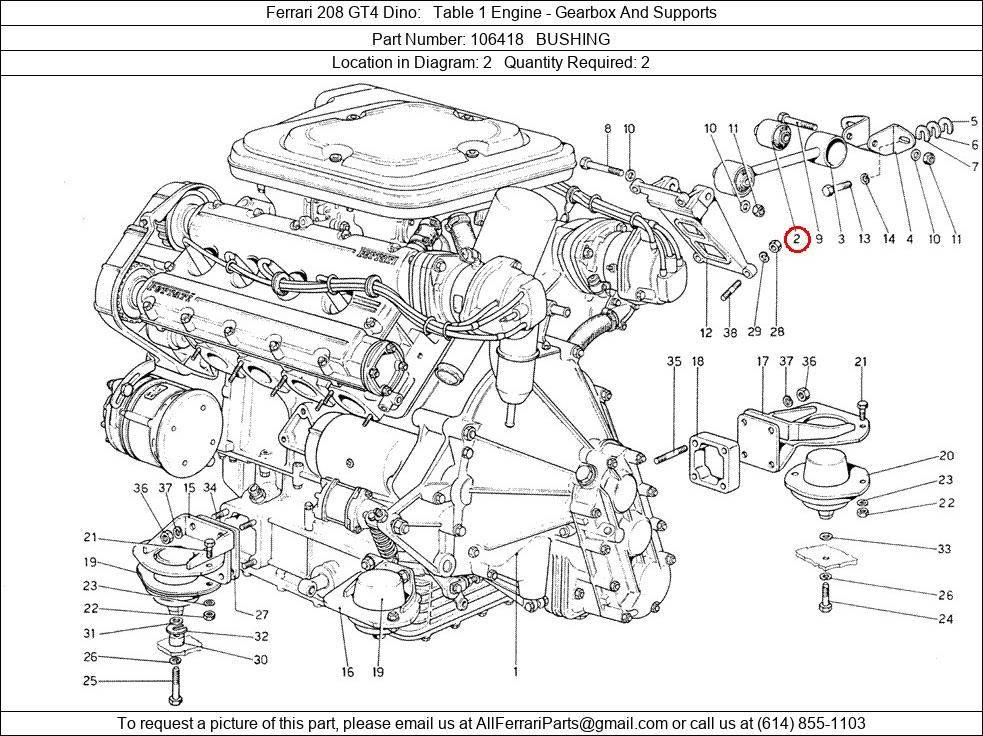 Ferrari Part 106418