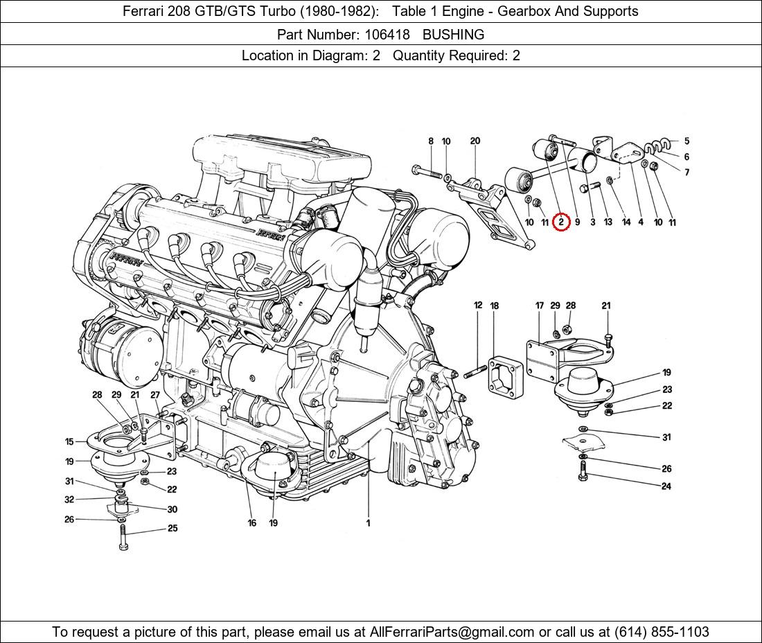 Ferrari Part 106418