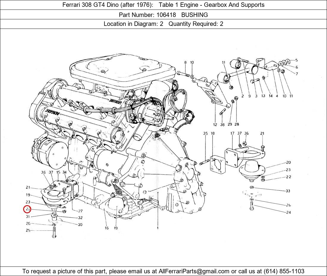 Ferrari Part 106418