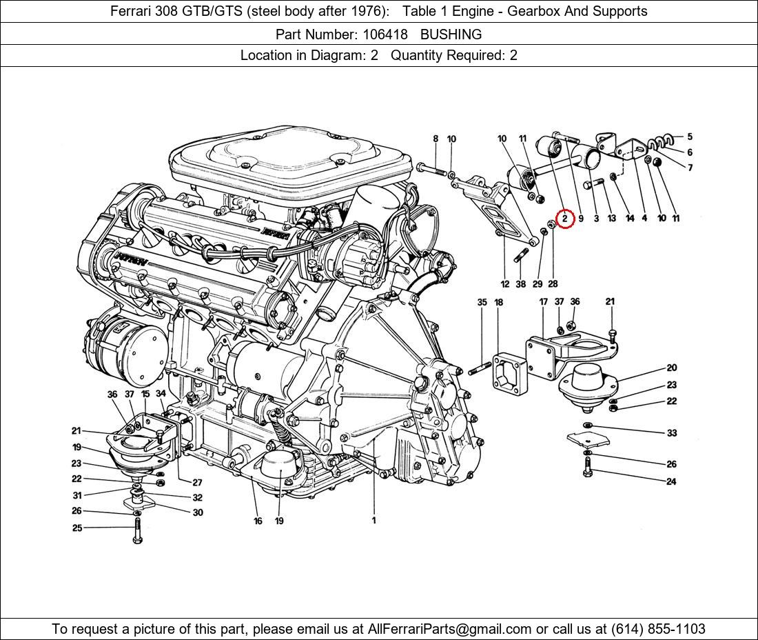 Ferrari Part 106418