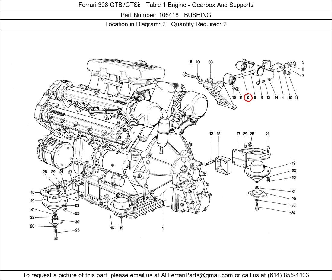 Ferrari Part 106418