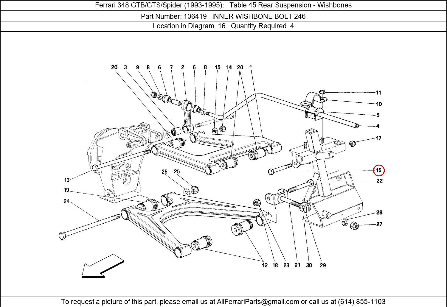 Ferrari Part 106419