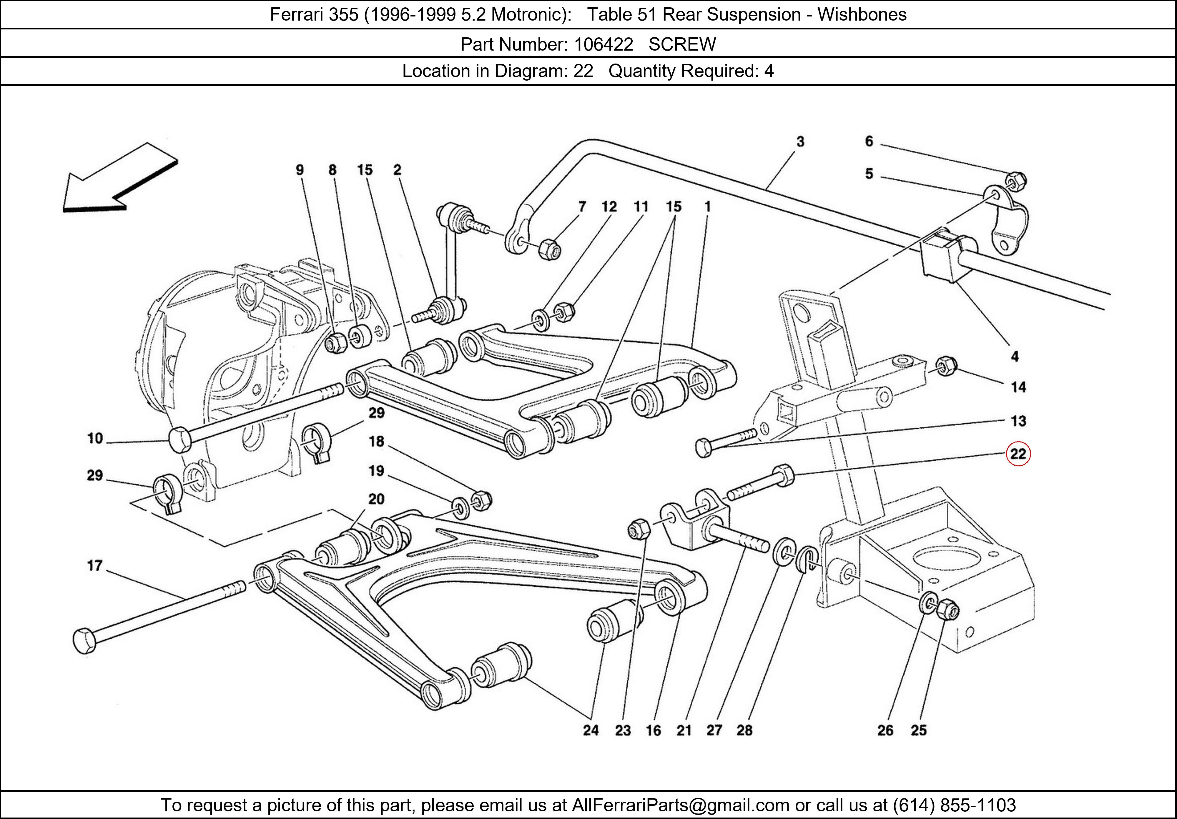 Ferrari Part 106422