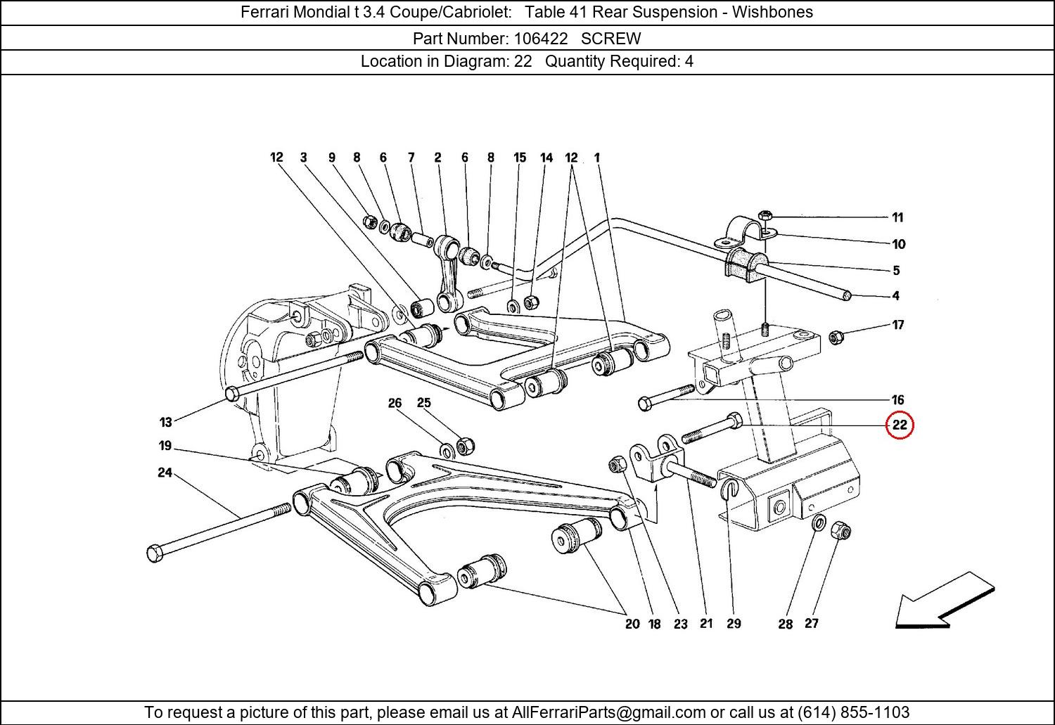 Ferrari Part 106422