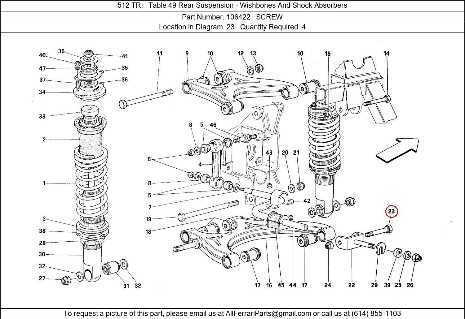 Ferrari Part 106422