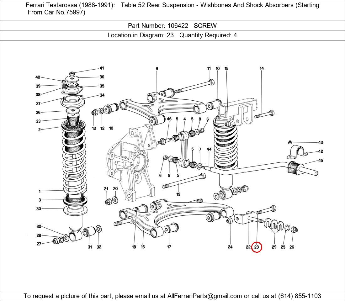 Ferrari Part 106422