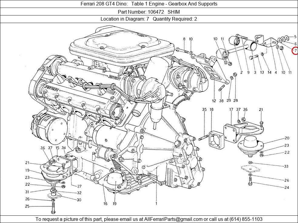 Ferrari Part 106472