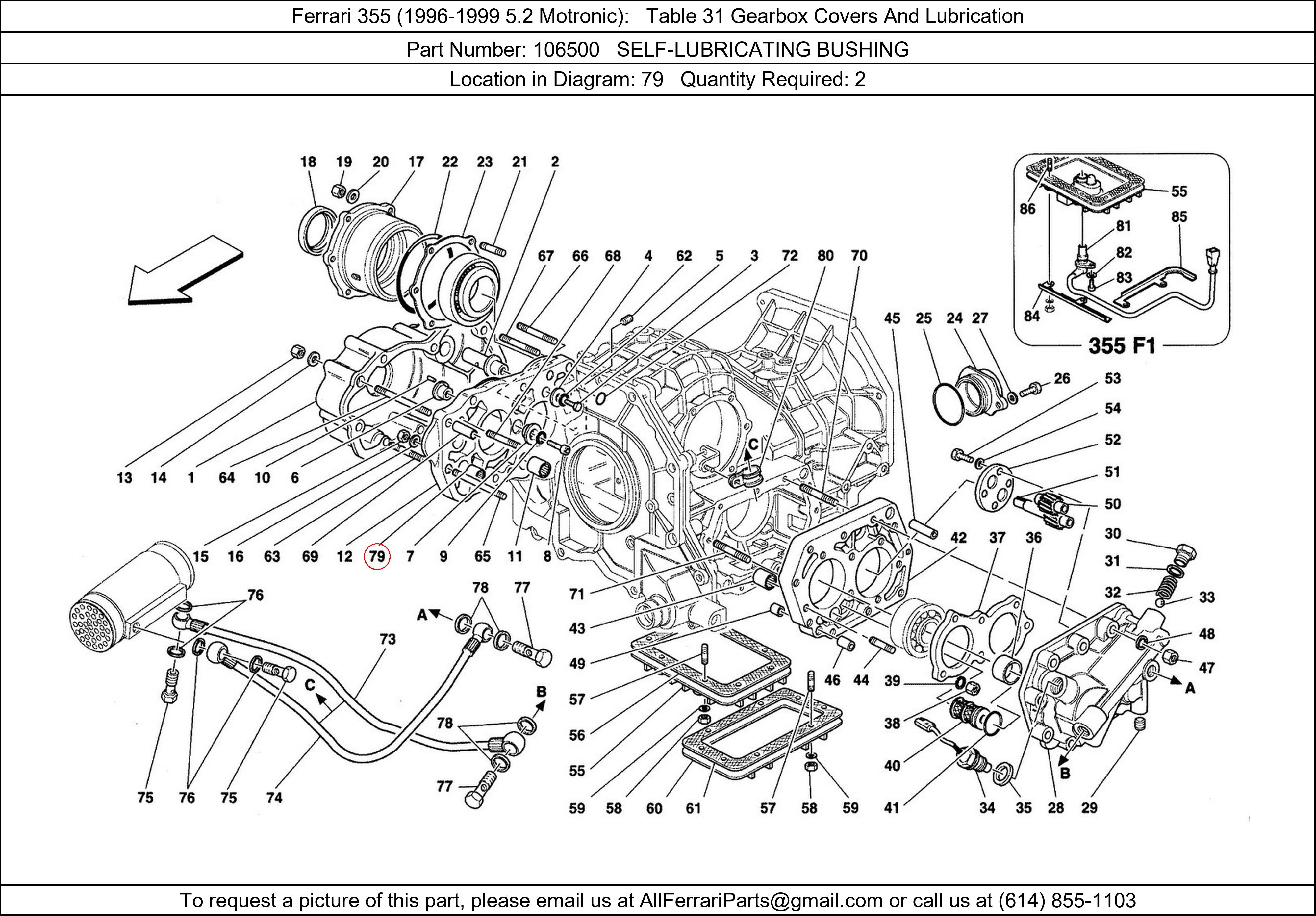 Ferrari Part 106500