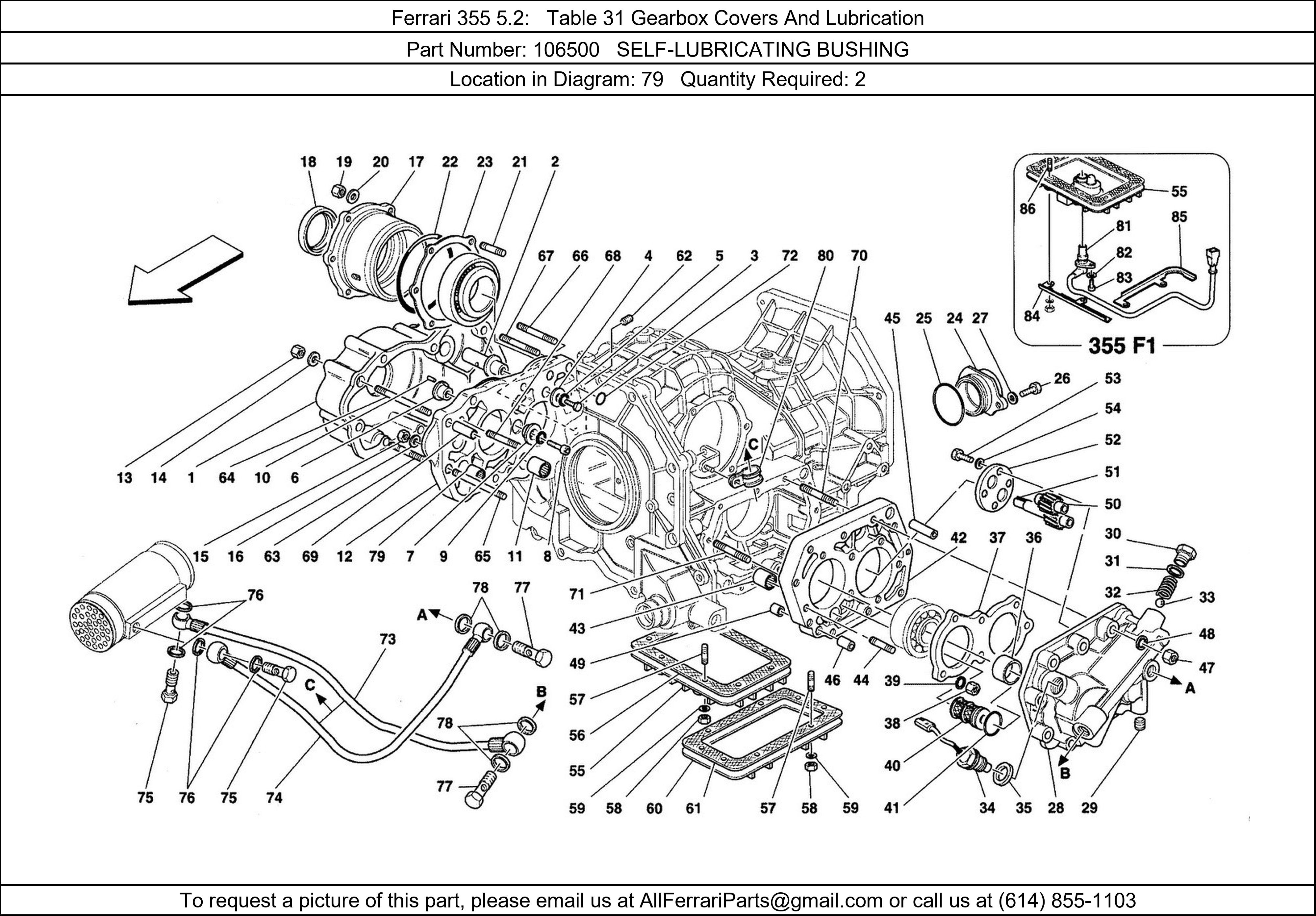Ferrari Part 106500