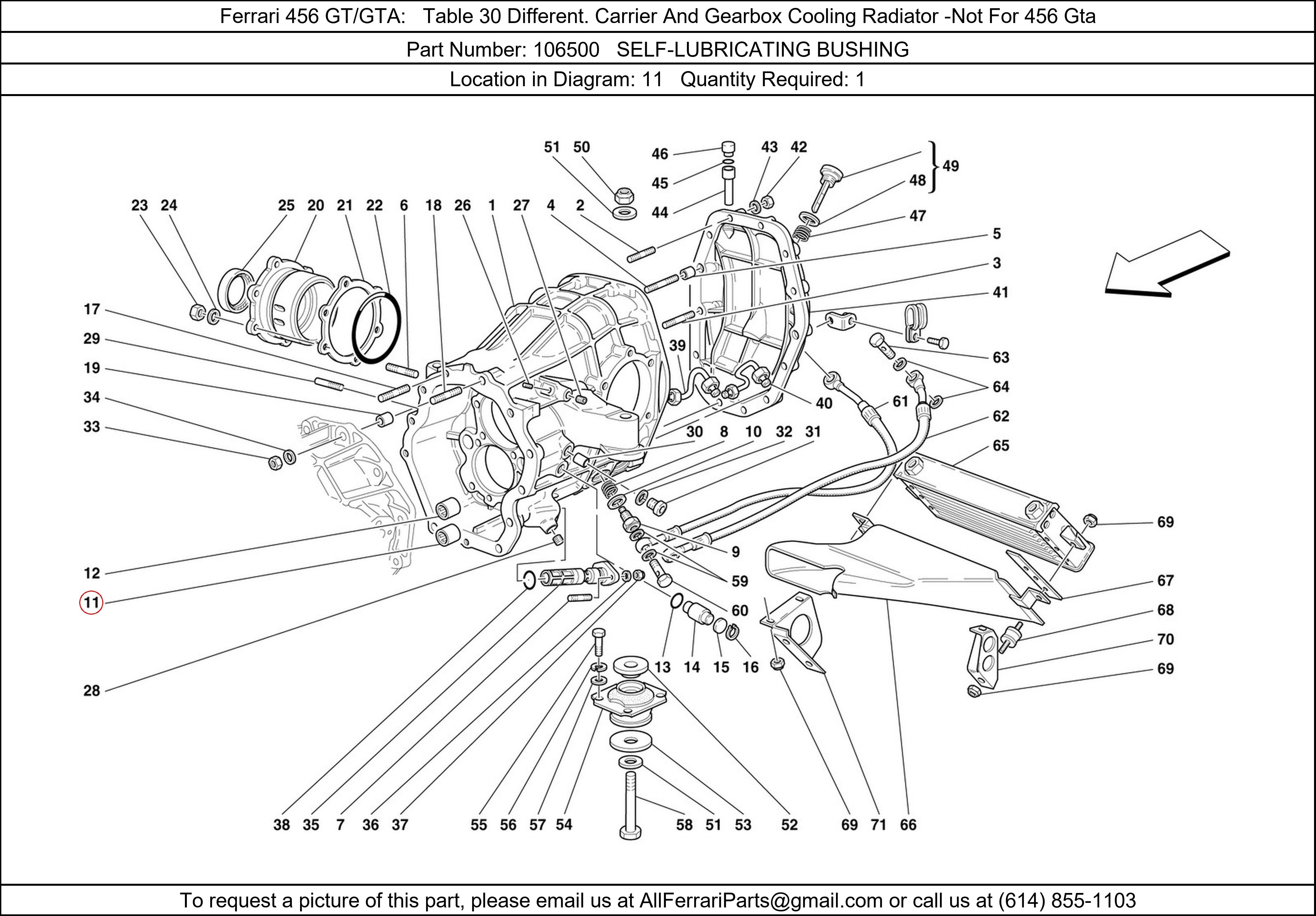 Ferrari Part 106500