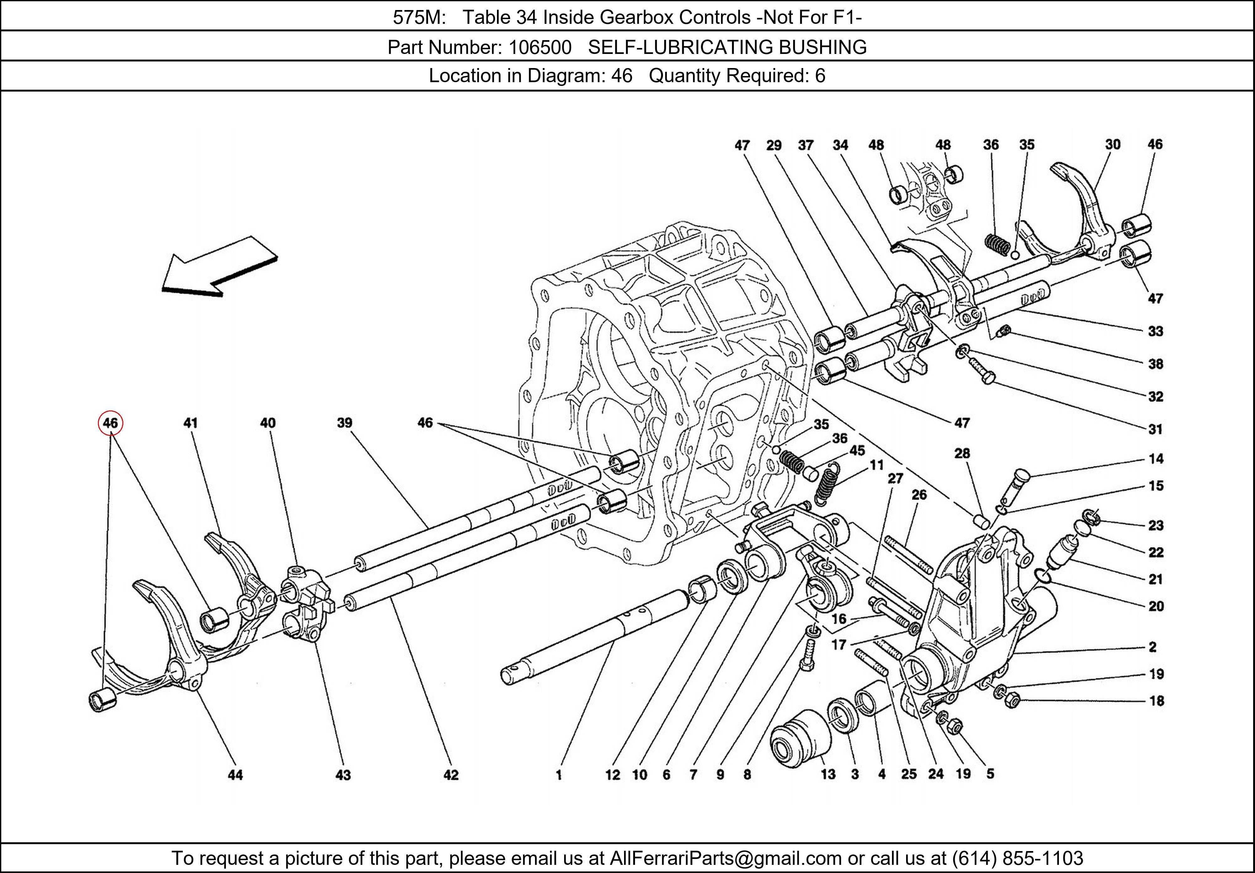 Ferrari Part 106500