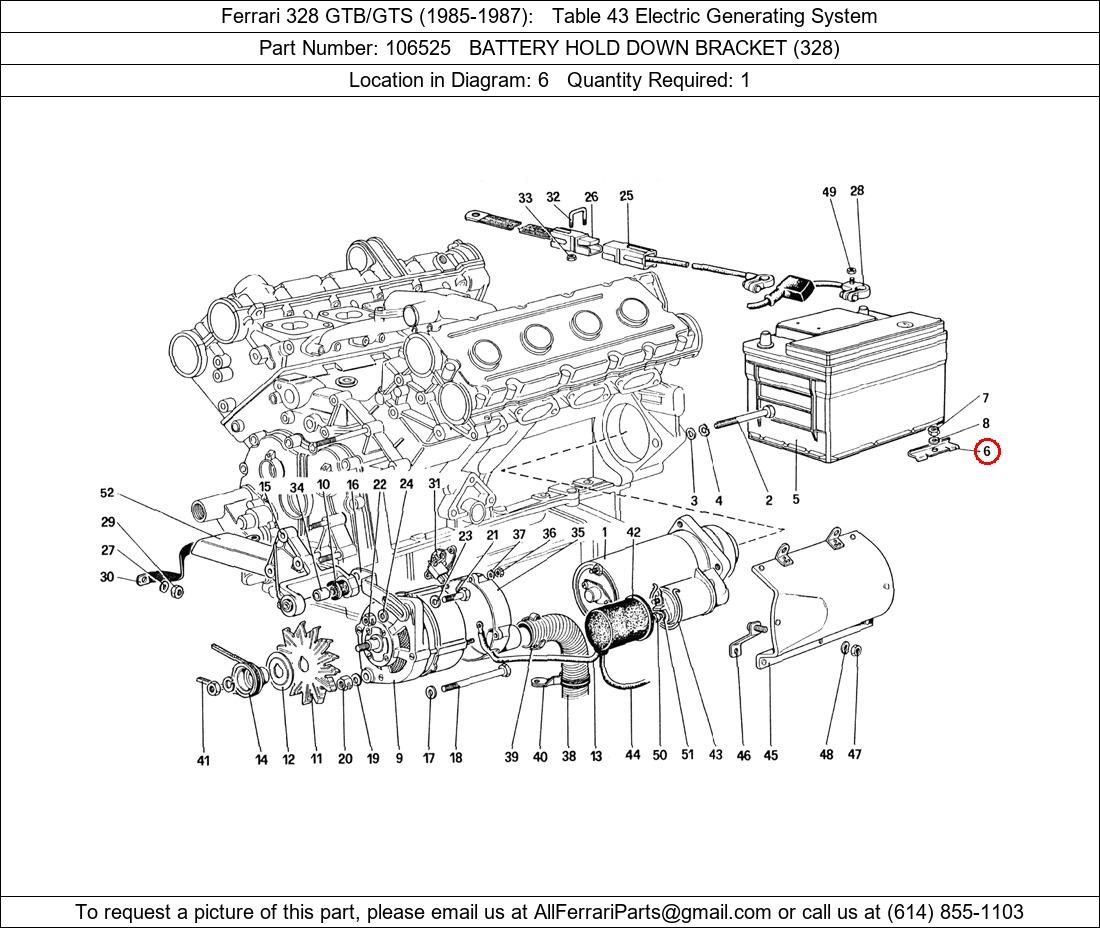 Ferrari Part 106525