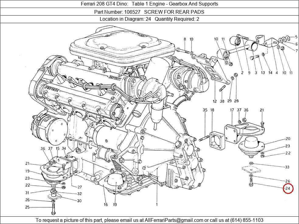 Ferrari Part 106527