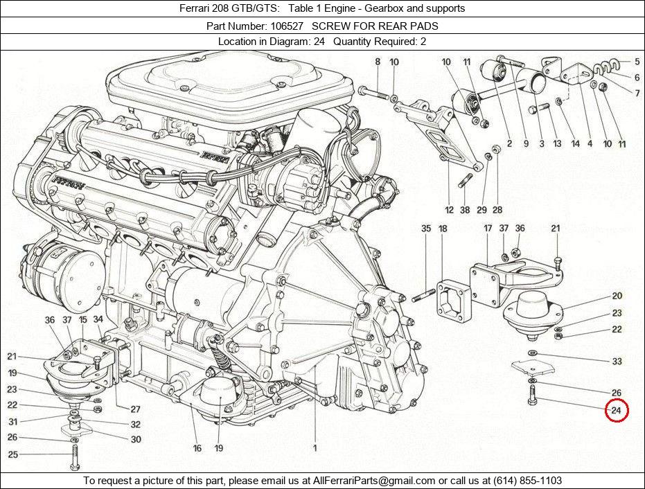 Ferrari Part 106527