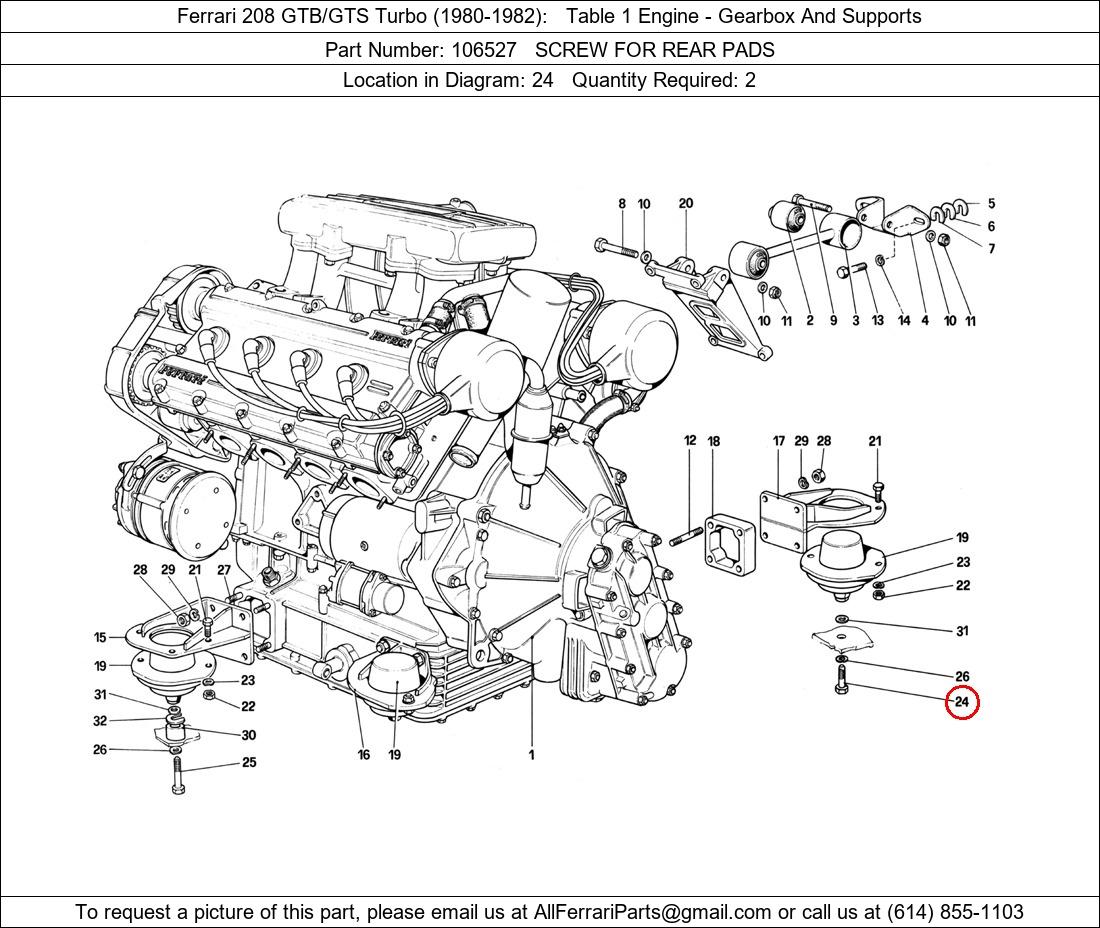 Ferrari Part 106527