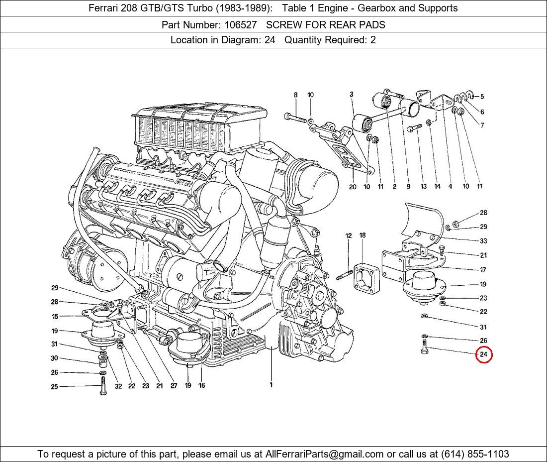 Ferrari Part 106527