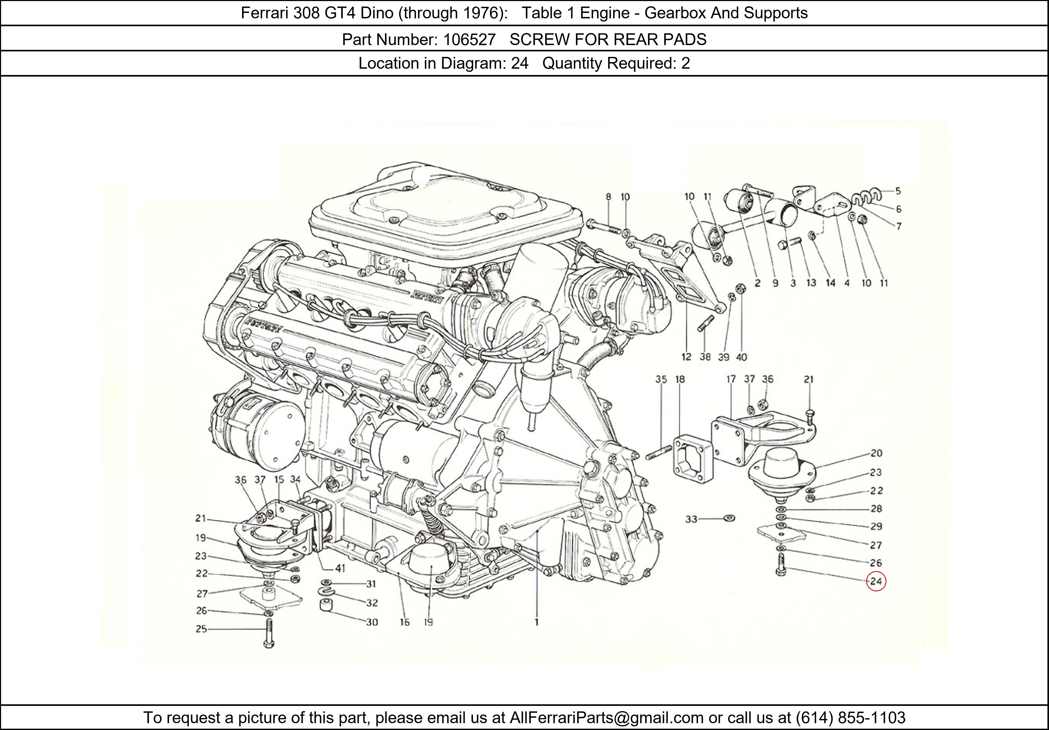 Ferrari Part 106527