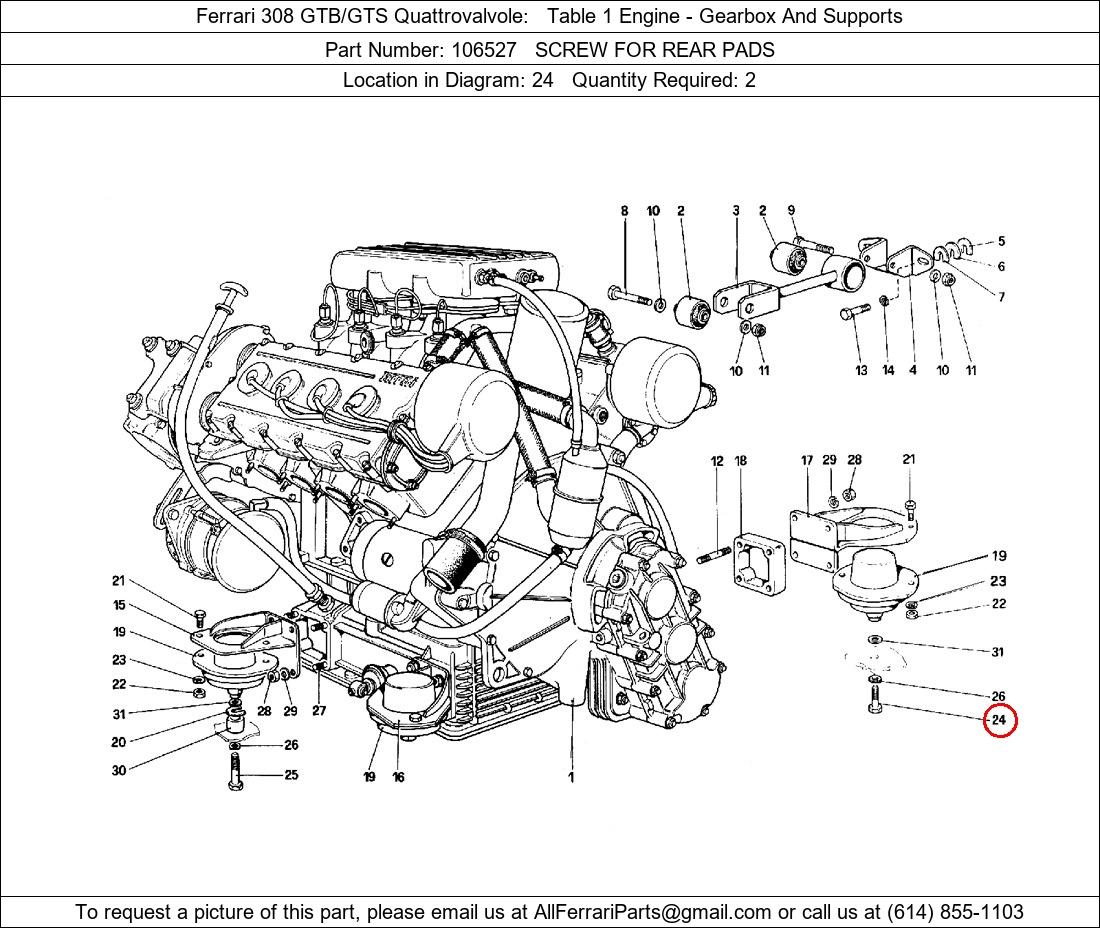 Ferrari Part 106527