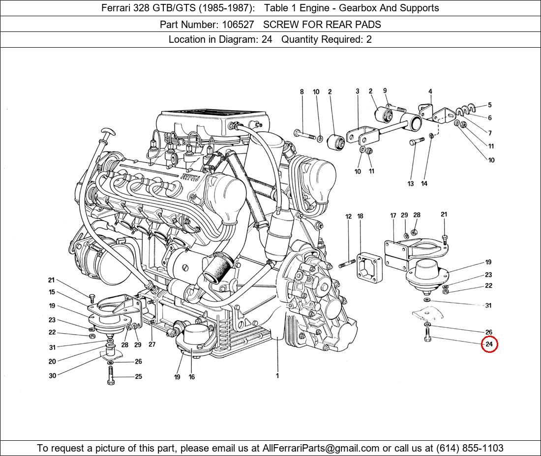 Ferrari Part 106527