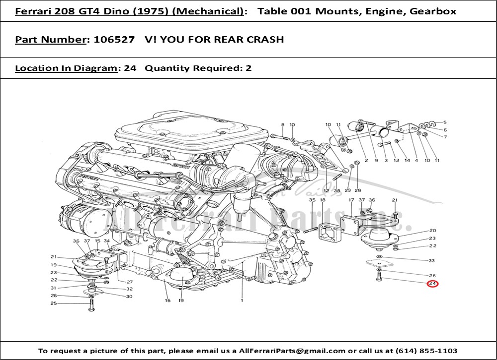 Ferrari Part 106527
