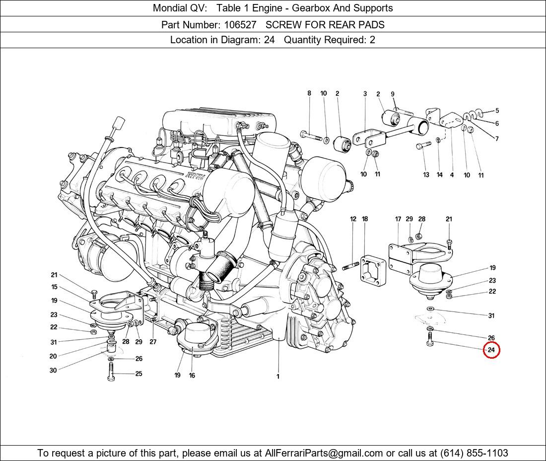 Ferrari Part 106527