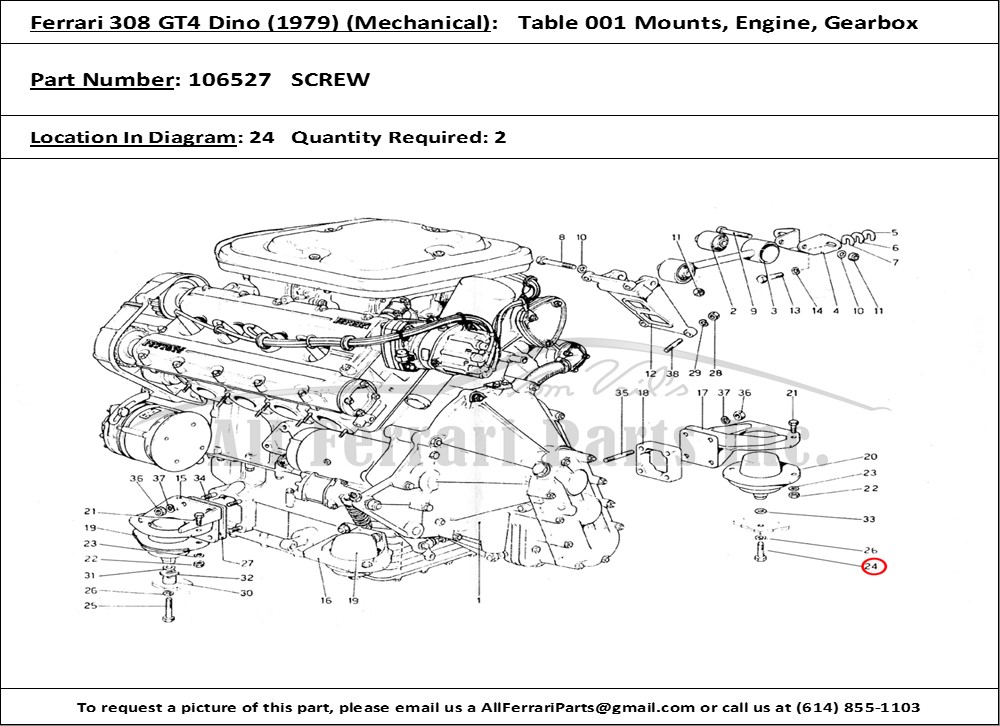Ferrari Part 106527
