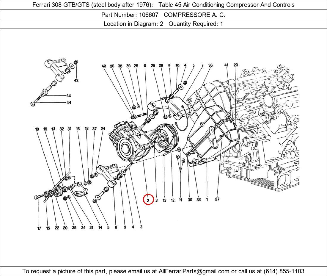 Ferrari Part 106607