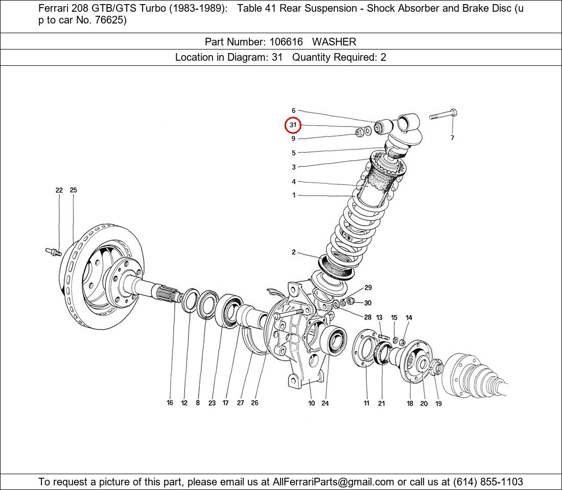 Ferrari Part 106616