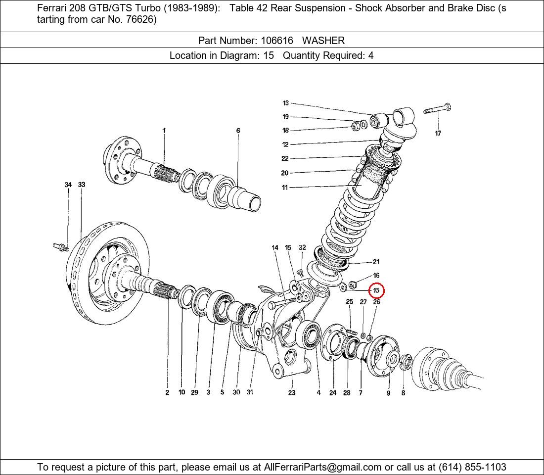 Ferrari Part 106616