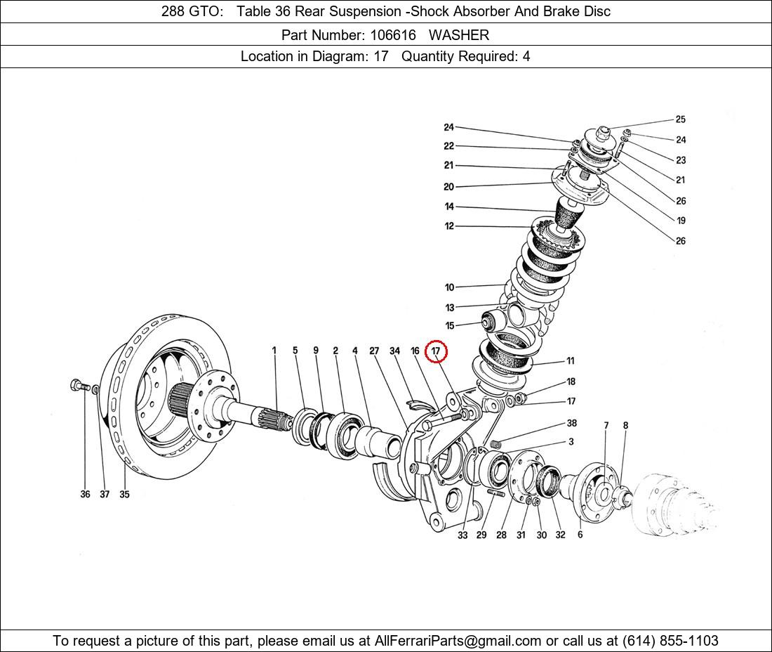 Ferrari Part 106616