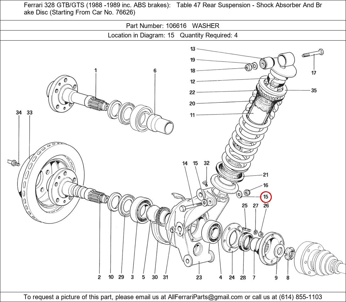 Ferrari Part 106616