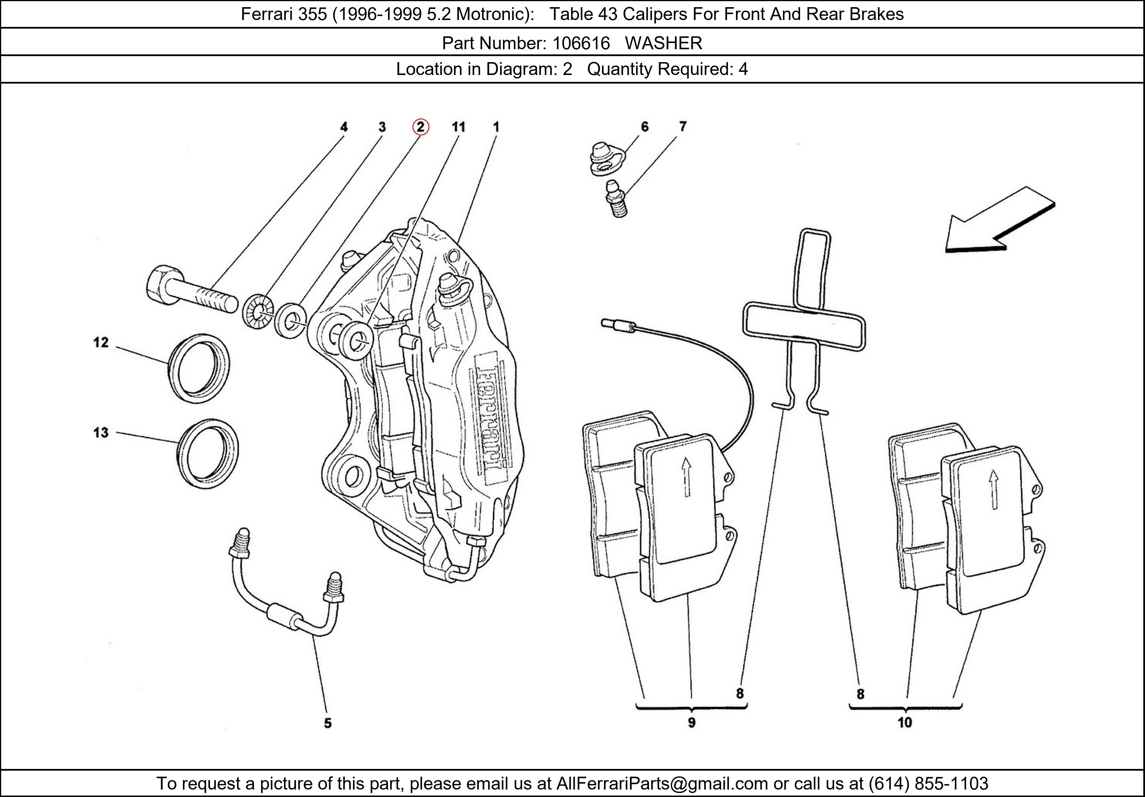 Ferrari Part 106616