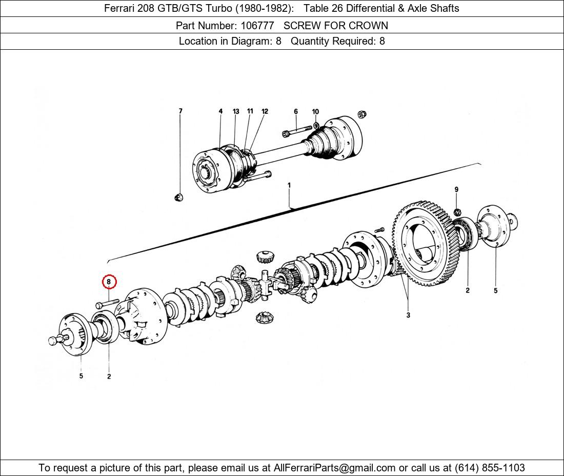 Ferrari Part 106777