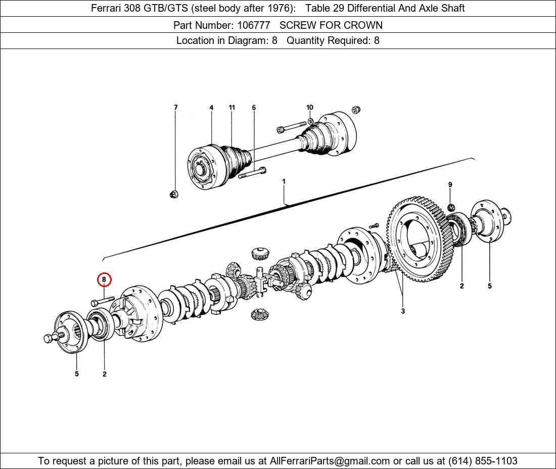 Ferrari Part 106777