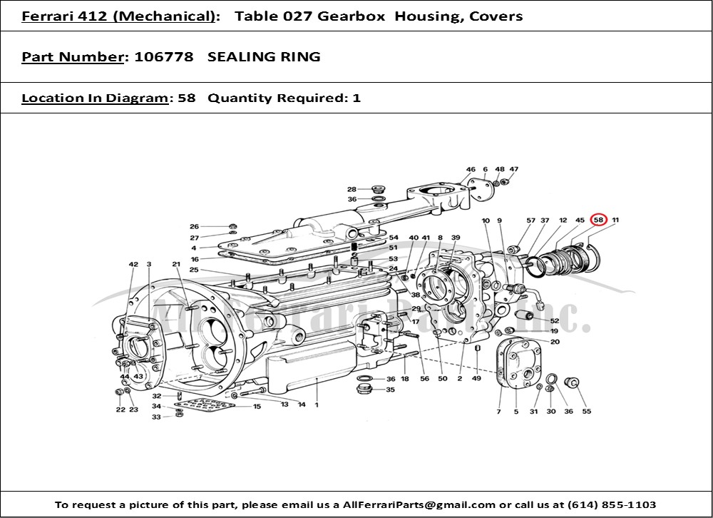 Ferrari Part 106778