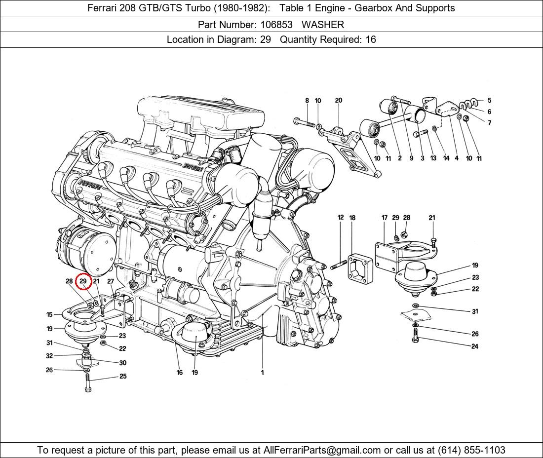 Ferrari Part 106853