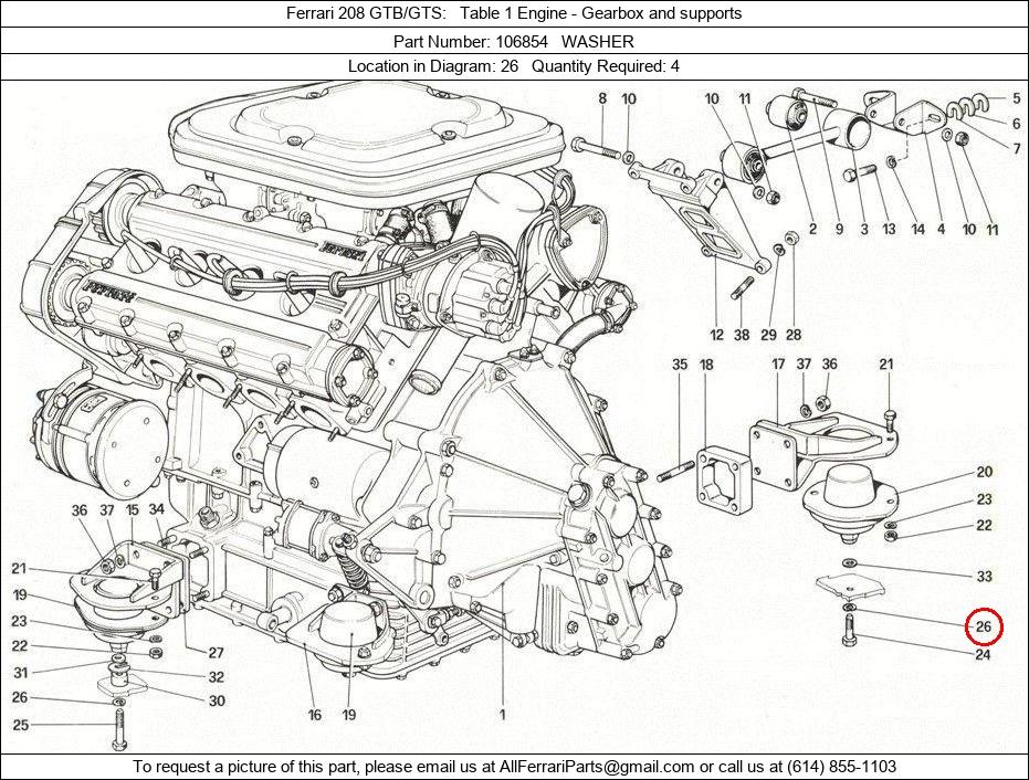 Ferrari Part 106854