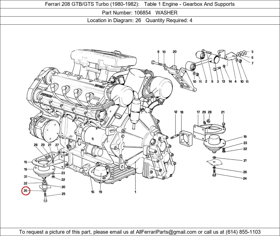 Ferrari Part 106854