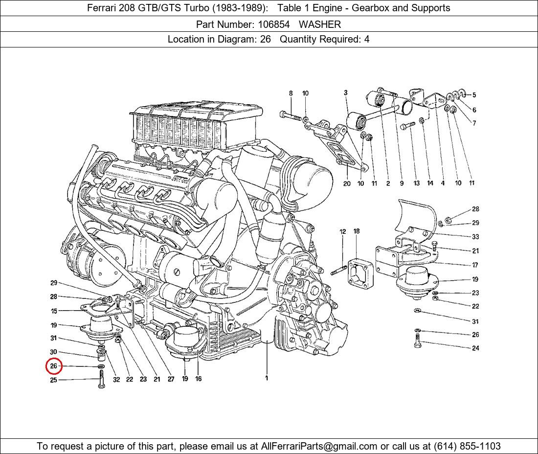 Ferrari Part 106854