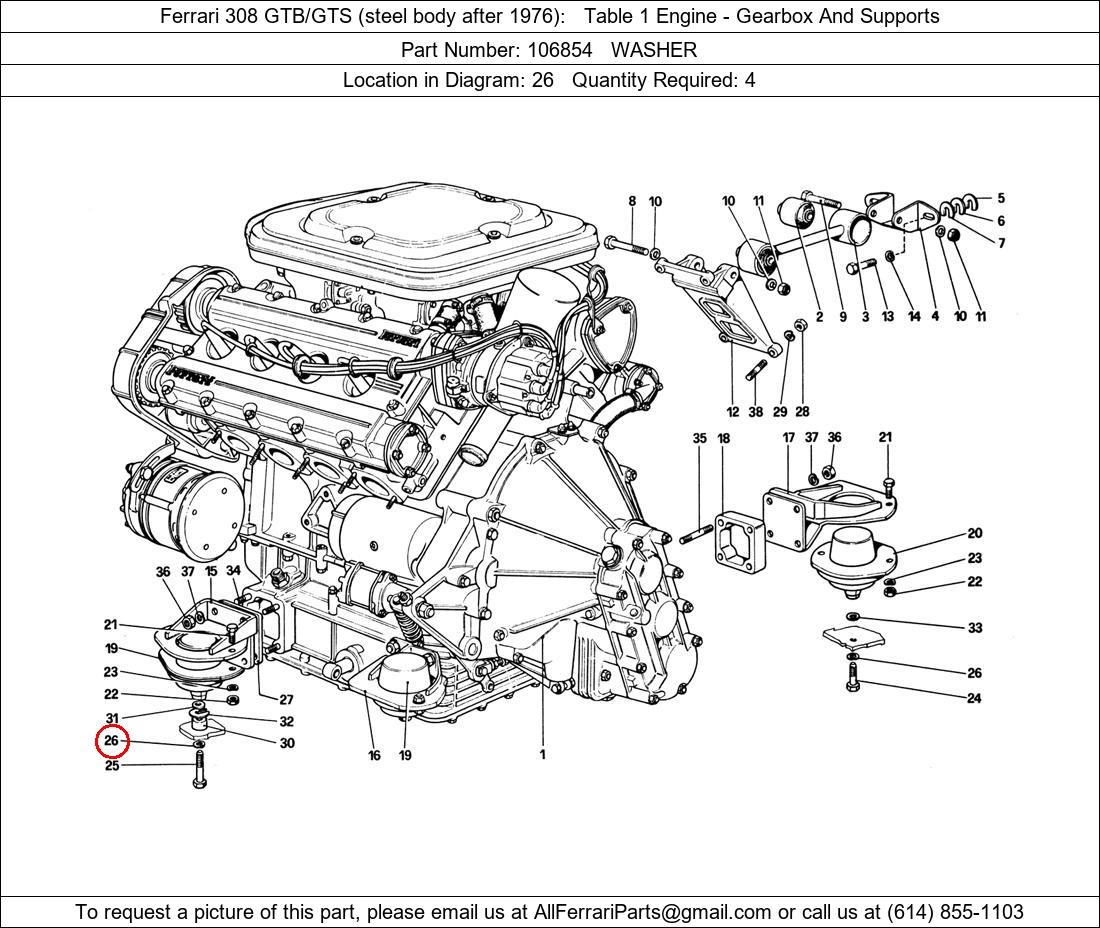 Ferrari Part 106854