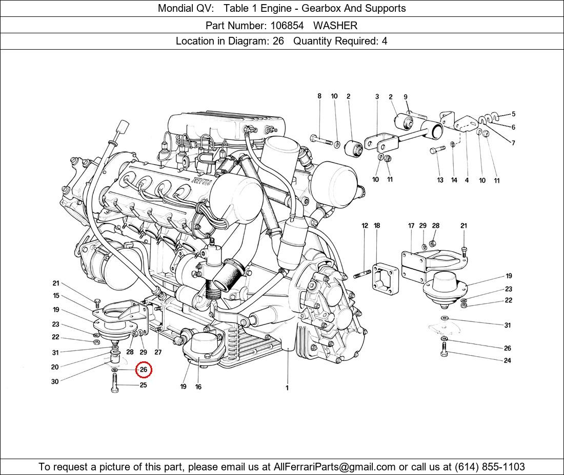 Ferrari Part 106854