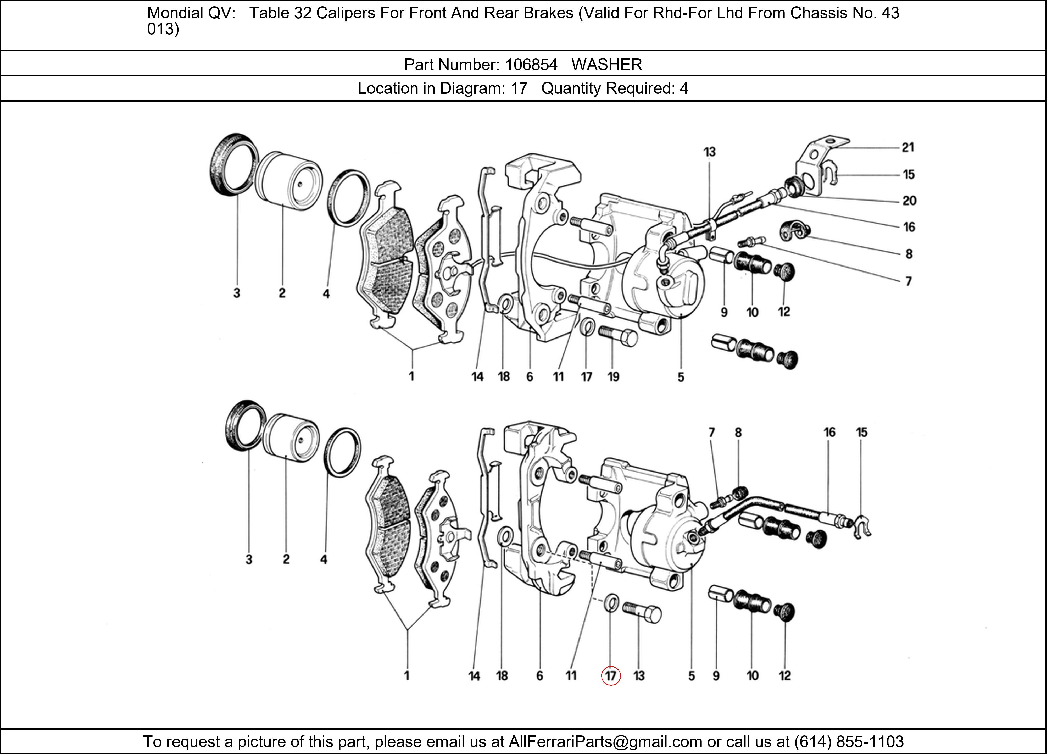 Ferrari Part 106854