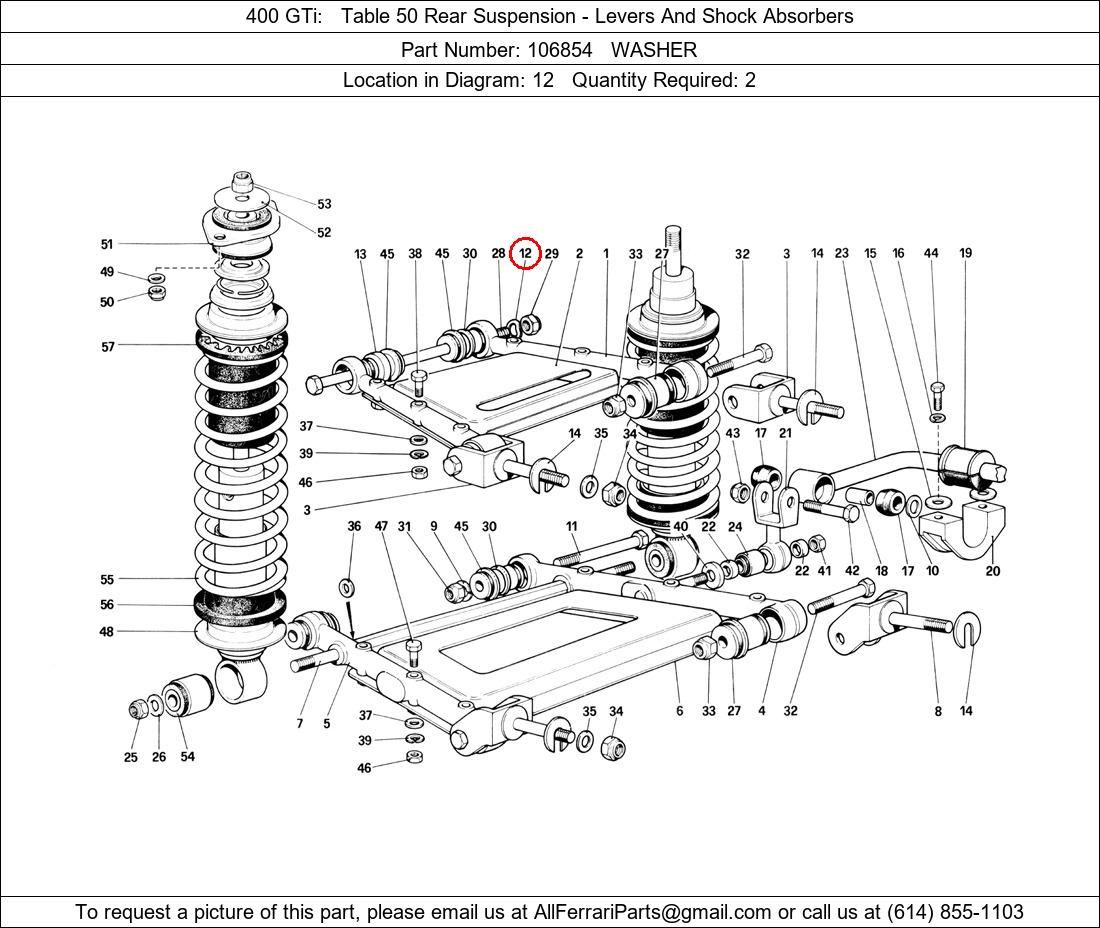 Ferrari Part 106854